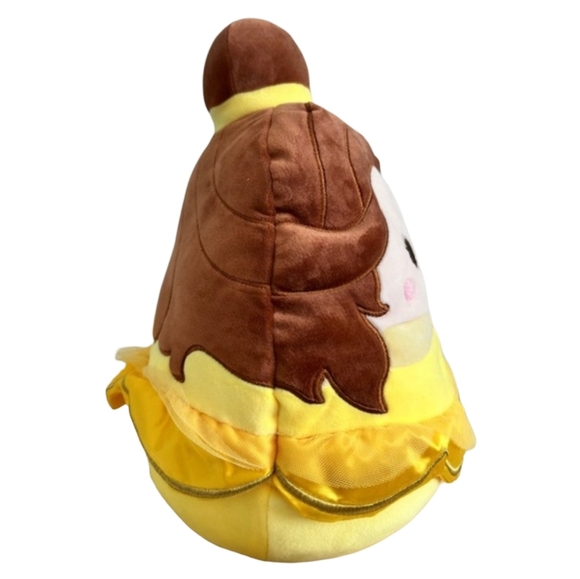 Disney Princess Belle Plush in Yellow and Brown Squishmallow Kelly Toy 14" New - Picture 2 of 7